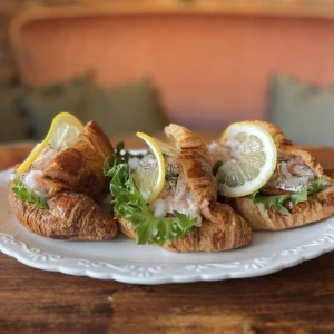 Täytetyt croissantit kuva